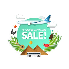 Summer holiday vacation cool sale concept,abstract vector illustration