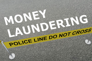 Fototapeta na wymiar Money Laundering concept
