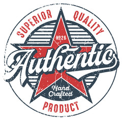 Authentic Superior Quality Product - Tee Design For Print