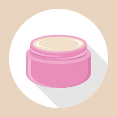 Lippenbalsam Flat Design Vektor Grafik Illustration Icon