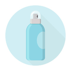 Deo Spray Flat Design Vektor Grafik Illustration Icon
