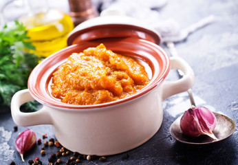 caviar from vegetables