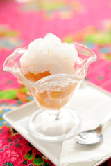 homemade ice cream
