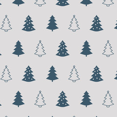 Tannen - Weihnachtsbäume - Muster