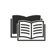 Book vector icon.