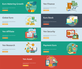 Currencies Conceptual Banner Design