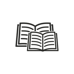 Book vector icon.