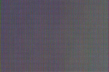 Closeup LED lights bulb diode from computer monitor screen display panel for graphic website template, electricity or technology idea concept design.