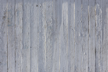 White old painted wooden background texture with vertical parallel boards.