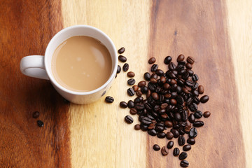 Cup of hot coffee ,Espresso