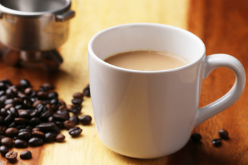 Cup of hot coffee ,Espresso