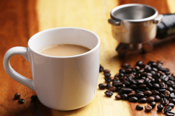 Cup of hot coffee ,Espresso