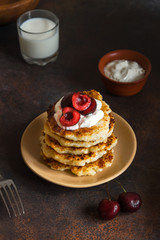 curd pancakes