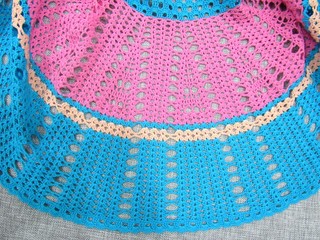 Handmade knitted dress