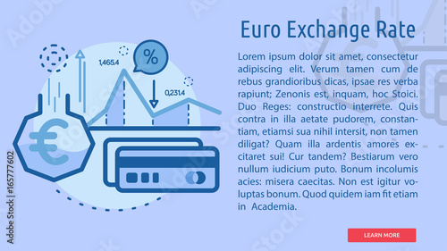 Euro Exchange Rate Conceptual Banner Stock Image And Royalty Free Euro Exchange Rate Conceptual Banner
