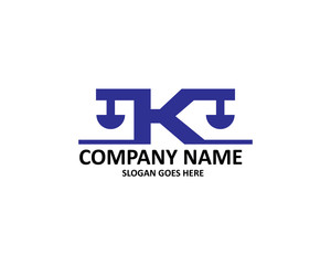 k letter law logo