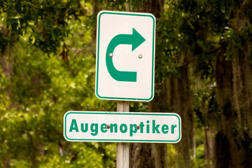 Schild 273 - Augenoptiker