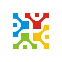 Obraz premium element tech