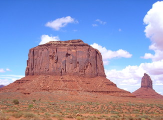 Fototapeta premium Butte in Monument Valley. USA