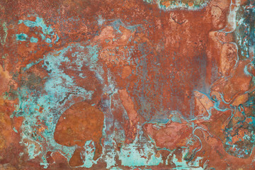 Old copper texture - 165785013