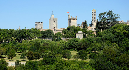 Uzès vue panoramique