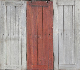 Obraz na płótnie Canvas vintage old wooden window.
