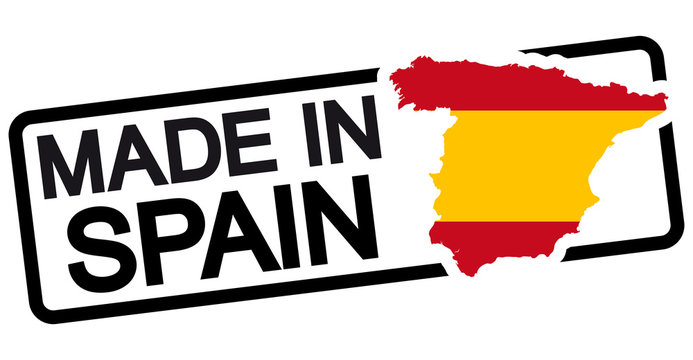 Simple Made in Spain / Fabricado en Espana - Stock Illustration