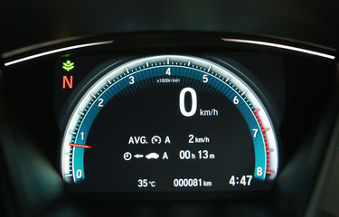 Car instrument panel, Car Dashboard.