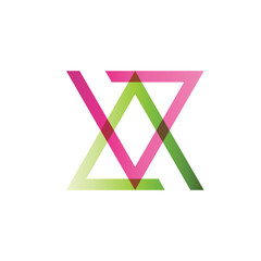color letter  V A logo 