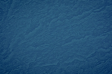 Texture of blue color a brushed paper sheet for blank and pure background