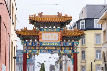 Store enrouleur Anvers china town antwerp