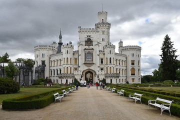 Fototapeta na wymiar Castle Hluboka