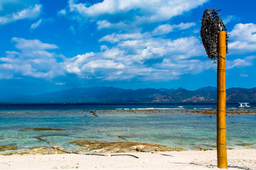 Scenics View of Tropical Island Beach