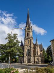 Fototapeta na wymiar St.Johannis Kirche in Forchheim