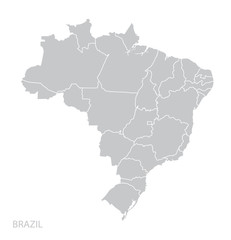Map of Brazil © negoworks