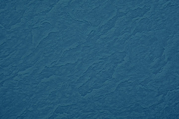 Texture of blue color a brushed paper sheet for blank and pure background
