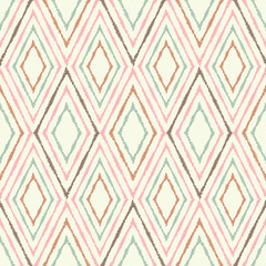Ethnic boho seamless pattern. Retro motif. Textile rapport.