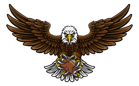 Eagle American Football Sports Mascot