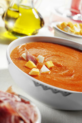 andalusian salmorejo cold soup