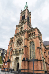 Fototapeta premium St John church (Johanneskirche) in Dusseldorf, Germany