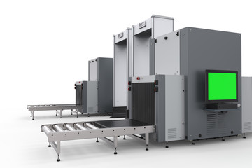 airport security checkpoint