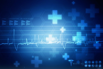 2D medical structure background