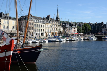 Hafen von Honfleur, Normandie