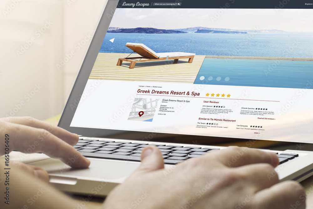 Canvas Prints home computing online resort and spa website