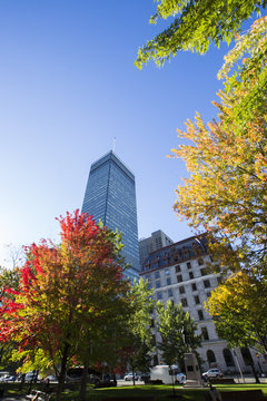 Montreal, Dorchester Square, In Autumn