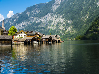 Österreich, Salzkammergut, Unesco Weltkulturerbe, Hallstätter See, Hallstadt am Hallstättersee