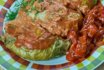 Cabbage And Hazelnut Rolls