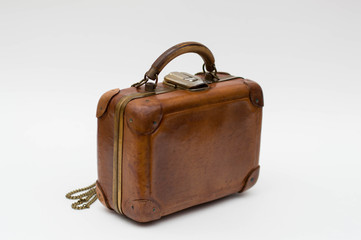 Miniature retro luggage