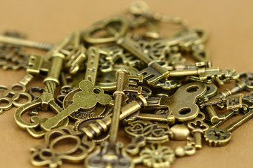 Ancient keys.
