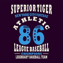 graphic design ATHLETIC for shirt and print